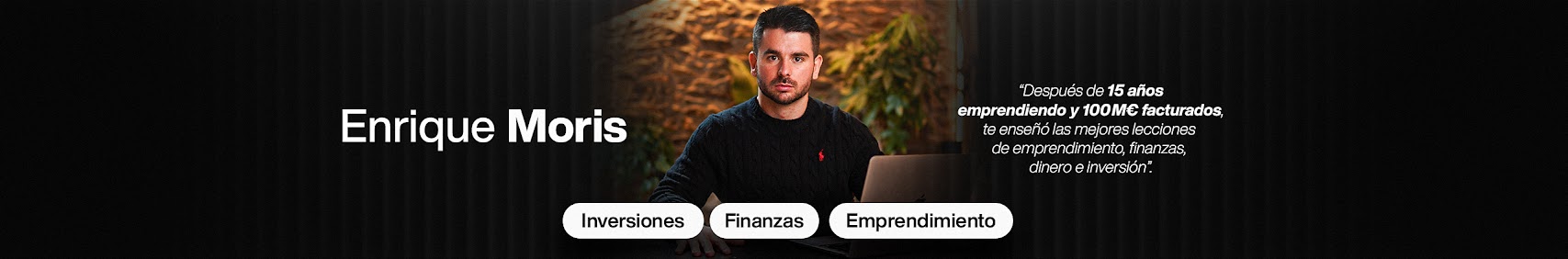 EnriqueMoris banner
